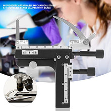 Load image into Gallery viewer, 100% brand new Microscope Moveable Stage Moveable Stage with Scale Microscope Accessories high quality for replacement the broken for move the specimens
