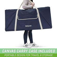 Load image into Gallery viewer, GoSports Giant Portable 4 in a Row Game - Huge 4 Foot Width - with Rules and Carry Bag, White
