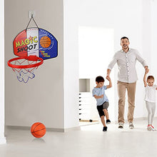 Load image into Gallery viewer, TCOTBE Indoor Mini Basketball Hoop Set.Children&#39;s Toys, Basketball Board, Parent-Child Sports, Indoor Basketball. for Door and Wall Mount with Complete Accessories Basketball Toy Gifts
