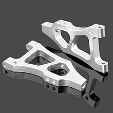 Load image into Gallery viewer, Toyoutdoorparts RC 166019(06052) Silver Alum Front Lower Suspension Arm Fit HSP 1:10 Nitro Buggy
