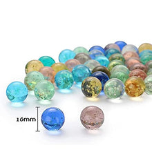 Load image into Gallery viewer, PULADE 10pcs 16mm Luminous Glass Marbles,Mini Glass Balls Glow in The Drak Round Bouncing Balls for Marble Games Vase Filler Fish Tank
