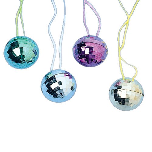 U.S. Toy JA161 Disco Ball Necklaces