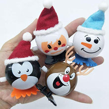 Load image into Gallery viewer, Healifty 8pcs Christmas Wind Up Toy Santa Deer Penguin Snowman Clockwork Toy Walking Toy Gift Goody Bag Fillers for Kids
