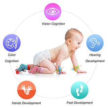 Load image into Gallery viewer, LAMMAZ Baby Soft Rattle, Wrists Rattles Rattle Socks Foot Finders Soft Development Toys, Hand Ankle Play Item for Newborn Babies Boy and Girl

