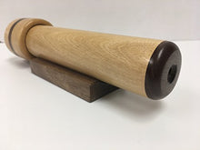 Load image into Gallery viewer, N and J Kaleidoscope in Solid Jalneem Wood with Walnut Accents, 7 3/4 Inch Barrel, Beaded Truning Chamber
