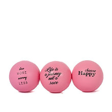 Load image into Gallery viewer, Stress Balls with Motivational Quotes, Stress Relief Toys for Adults and Kids (3 Pack Stress Balls) (Pink)
