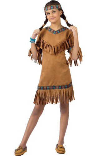 American Indian Girl Child Large Size 12-14
