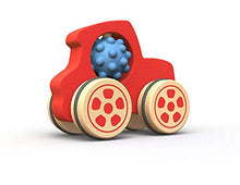 Load image into Gallery viewer, BeginAgain Nubble Rumbler Truck - Promote Imagination and Active Play - Red, Kids 18 Months and Up
