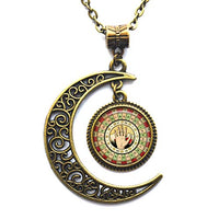 Circus Physic Card Reader Necklace, Cards,Fortune Teller, Circus Games, Palm Reader.XT260 (B)