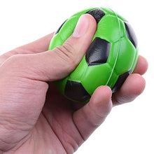 Load image into Gallery viewer, MyMagic 24 Pcs Colorful Soccer Football Stress Ball, 2.5 inch Soft Foam Squeeze Sports Ball for Party, Release Stress Anxiety Relief (Football)

