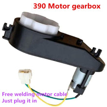 Load image into Gallery viewer, 12V390 20000RPM Gearbox with DC Motor, RS390 12V Motor with Gear Box for Kids Ride-Ons Accessories Children Electric Ride On Car and Motorcycle Replacement Parts
