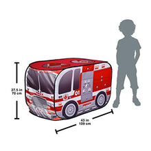 Load image into Gallery viewer, Sunny Days Entertainment Pop Up Fire Truck  Indoor Playhouse for Kids | Red Engine Toy Gift for Boys and Girls
