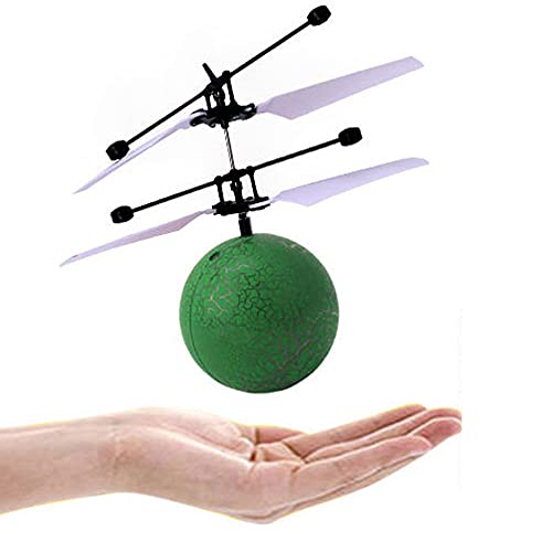 WZRYBHSD Flying Toys Crystal Ball Hand Control Helicopte Infrared Induction Flying Ball Toys Rechargeable Toy Flying Drone Indoor Outdoor Games Holiday Birthday Gifts