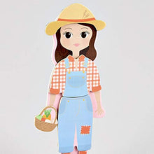 Load image into Gallery viewer, Floss &amp; Rock Magnetic Dress Up Character - Sofia
