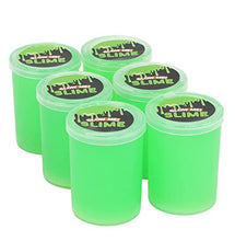 Load image into Gallery viewer, Iconikal Glow in The Dark Toy Slime, Green, 2.5 Ounces Each, 6-Pack
