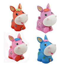 Load image into Gallery viewer, Kylin Express Pretty Cute Home Decor Ornament Money Banks Coin Banks, Blue Pony
