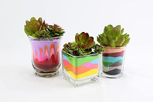 Load image into Gallery viewer, Just Artifacts 2lbs Craft and Terrarium Decorative Colored Sand (Steel Blue, 5pcs)
