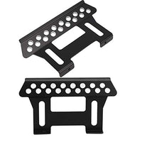 RC Side Pedal, Metal Side Pedal Plate Step Upgrade Accessory Available for Axial SCX10 1/10 RC Tracked Vehicle(Black)