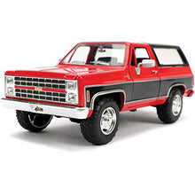 Load image into Gallery viewer, Jada Toys Just Trucks 1:24 1980 Chevrolet Blazer K5 Die-cast Car Red/Black, Toys for Kids and Adults
