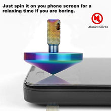 Load image into Gallery viewer, Precision Stainless Spinning Top(Colorful), Pocket Gadget EDC Fidget Toy for Men, Unique Gift for Inception Top Fans,Adults,Kids
