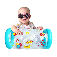 Inflatable Baby Roller Toy, Infant Crawling Roller Toys, Early Development Baby Activity Roller, Beginner Crawl Along Baby Roller, Roller Baby Toys for 6 Months 1 2 3 Year olds