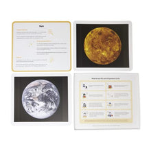 Load image into Gallery viewer, Brainsmith Quantum Cards  Solar System Encyclopaedic Flashcards  Early Learning  Sensory Development - Birthday Gift (for Children from 8 Months and Above  Brain Development)
