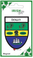 I LUV LTD Irish County Crest Shield Magnet Down