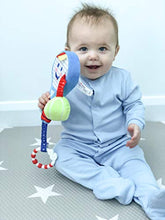 Load image into Gallery viewer, Little Sport Star Tennis Racket | Suitable from Birth to 2 Years | Your First Tennis Racket | to Inspire and Play with | Extra Sensory Features for Babies | Part of The Baby Collection
