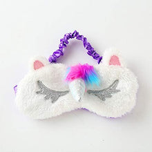 Load image into Gallery viewer, Alpaca Party Masks Plush Unicorn Eyeshade Animals Eye Shading Girls Sleeping Mask Cover For Travel Relax Aid Blindfold Shade 7 Halloween party rubber latex animal mask, novel Ha ( Color : G-1 )
