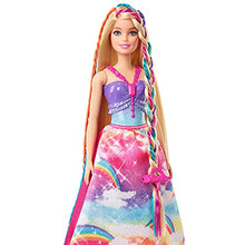 Load image into Gallery viewer, Barbie Doll, Fantasy Hair With Braid And Twist Styling, Rainbow Extensions, Twisting Tool And Accessories
