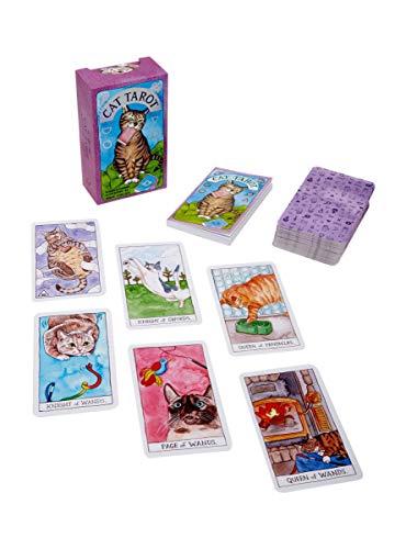 Hot Topic Cat Tarot Card Deck Multi One Size