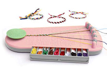 Load image into Gallery viewer, Choose Friendship, My Friendship Bracelet Maker, 20 Pre-Cut Threads (Craft Kit / Kids Jewelry Kit) (Macaroon)
