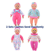 Load image into Gallery viewer, Doll Clothes 7sets Doll Playtime Outfits Clothes Hat Headband for 10 Inch Baby Dolls 12 Inch Baby Dolls
