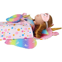 Load image into Gallery viewer, XADP Doll Sleeping Bag Set Accessories for 14.5 Inch American Girl Wellierwishers Doll and Similar Sized Dolls

