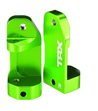 Load image into Gallery viewer, Traxxas 3632G Green-Anodized 6061-T6 Aluminum Caster Blocks (pair)
