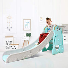 Load image into Gallery viewer, Children&#39;s Slide Basketball Frame, Climbing Stairs, Indoor and Outdoor Use
