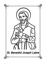 Load image into Gallery viewer, Agape Flashcards- Saints Study Flashcards: 100 of The Most Interesting and Inspiring Patron Saints | Pack of 100 Study Flashcards | Perfect for Learning Saints History and Lives | Made in USA
