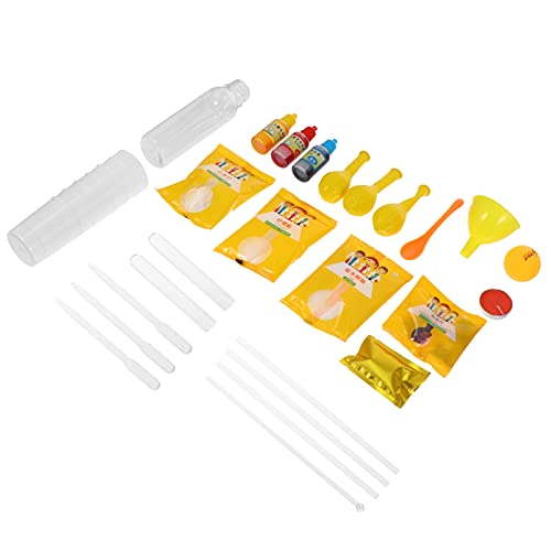 NUOBESTY Kids First Science Laboratory DIY STEM Educational Toys Primary Science Lab Set Lab Chemicals Experiments Toys Gifts for Toddler Boys Girls