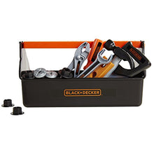 Load image into Gallery viewer, BLACK+DECKER Jr. My First Tool Box - 14 Piece Set
