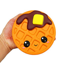 Load image into Gallery viewer, Korilave 4Pcs Jumbo Squishies Slow Rising Toys Kawaii Cat Cake Donut Waffles Cookies Pack,Cream Scented Soft Squishy Party Favors for Kids Stress Relief Christmas Stocking Stuffers
