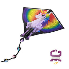 Load image into Gallery viewer, X Kites DLX Diamond Nylon Kite, Unicorn, 26 Inches
