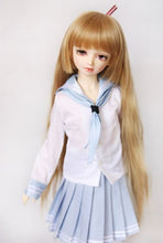 Load image into Gallery viewer, Light-Blue/White T-Shirt/Navy Suit/Outfit/Dollfie 1/3 SD10 BJD Dollfie
