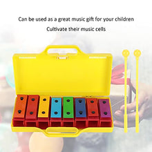 Load image into Gallery viewer, 8 Note Xylophone, Professional Kids Xylophone with 2 Drumsticks Box for Children
