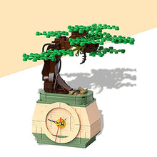 Load image into Gallery viewer, HengTai 92032D Time Potted Building Block, Creative Potted Model Building Block Tree with Clock Module Time Sprite 217PSC, Compatible with Lego
