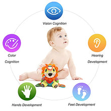 Load image into Gallery viewer, Bloobloomax Baby Car Seat Toys, Infant Soft Plush Rattle, Cute Animal Doll,Early Development Hanging Stroller Toys for Newborn Boys Girls Gifts (Lion)
