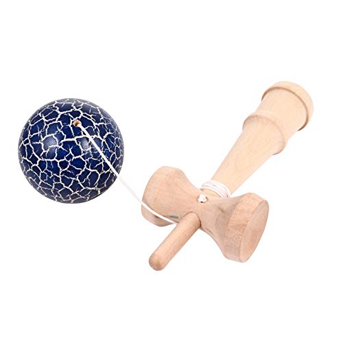 WINOMO Kendama Toy Wooden Cup and Ball Toys Kids Catch Ball Hand Eye Coordination Educational Toys Birthday Toy Favor (Random Color)