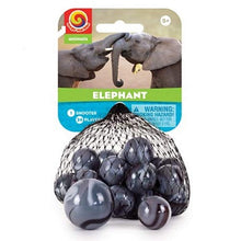 Load image into Gallery viewer, Mega Marbles Marble Net - Elephant. Includes 1 Shooter Marble and 24 Player Marbles
