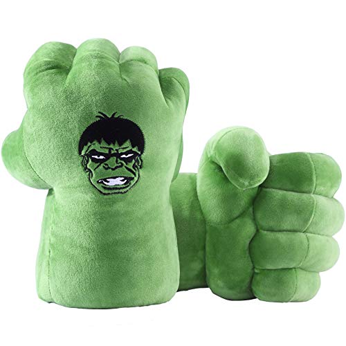 EQUASIS Hulk Hands,Kids Cosplay Costumes Gloves,Big Soft Plush Fists Child Interactive Toys 1 Pair
