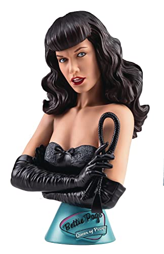 Executive Replicas Bettie Page Queen of Pinups (Version 1 Naughty Bettie) 3:4 Scale Bust Multicolor