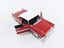 Load image into Gallery viewer, Greenlight 1: 24 Hollywood - Christine - 1958 Plymouth Fury Evil Version (Blacked Out Windows) 84082 Red
